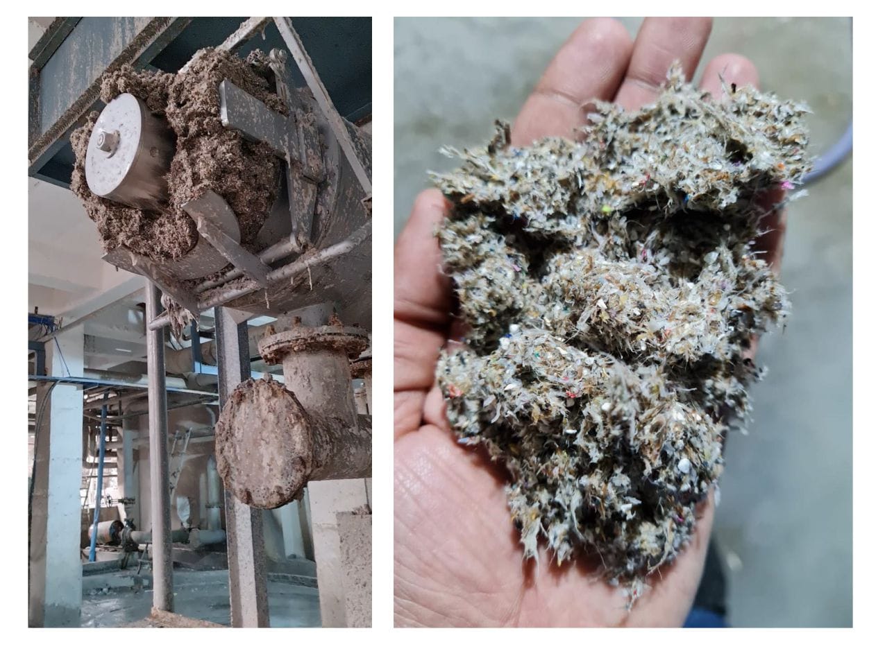 Parason Reject Fan Press PFP - Wastewater Separation